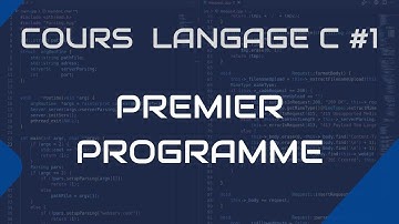 Cours langage C #1 - Installation & Premier programme