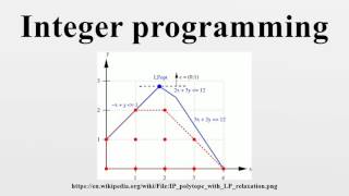 Integer programming