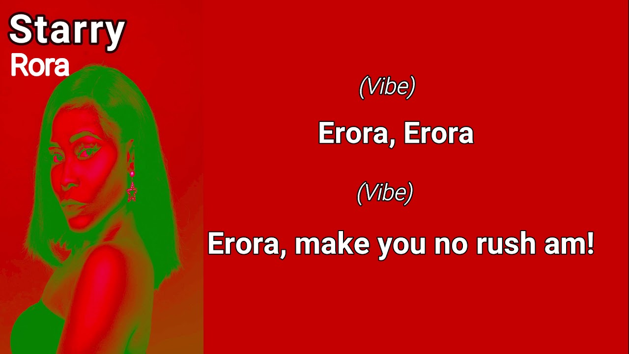 Starry - Rora Lyric Video 