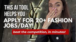 How to Customize Your Fashion CV for Every Job Application (AI Resume Builder for Fashion)