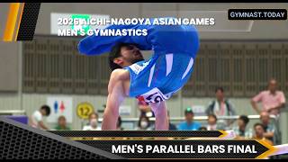 Top 3 in Men's Parallel Bars Final - 2026 Aichi-Nagoya Asian Games - Men's Gymnastics