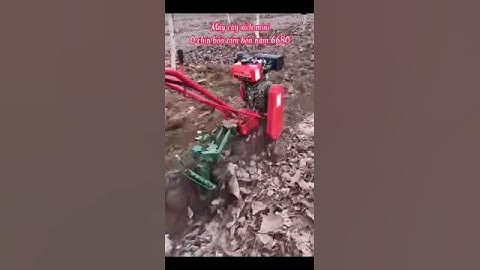 Máy Cày Xích Mini Máy Xới Đất Xăng/Dầu Nông Nghiệp Máy Vun Luống Ngô Đa Năng