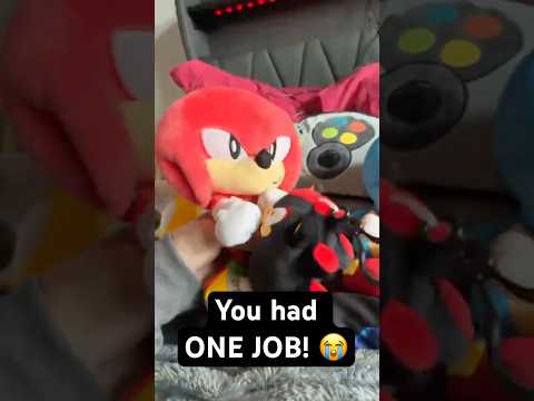 Knuckles Had ONE JOB! 😭 #shorts