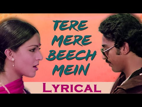 Tere Mere Beech Mein Full Song with Lyrics  Ek Duuje Ke Liye  Lata Mangeshkar S P Balasubramaniam