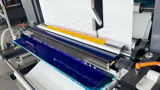 2 Color 1200mm Stack Roll to Roll Flexographic Printing Machine