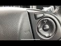 HONDA - Cruise Control Demonstration - Step by Step guide including speed limiter function