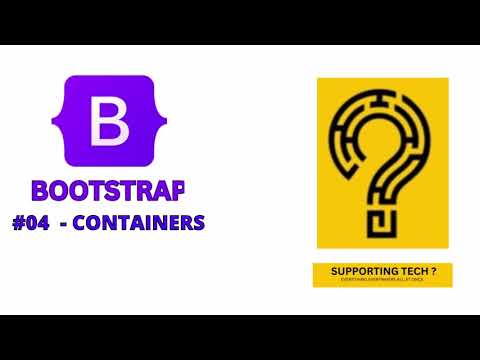 BOOTSTRAP - CONTAINERS
