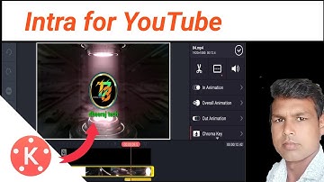 how to make lighting intro for YouTube in kine master on Android 2022 | YouTube intro Kaise banaen