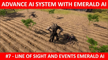 Line Of Sight Emerald AI In Unity #7 | Advance AI System With Emerald AI Unity