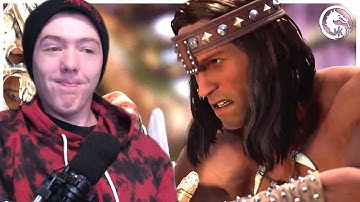 Mortal Kombat 1 Conan The Barbarian Gameplay Teaser (REACTION)