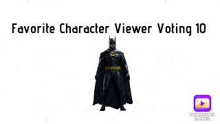 Favorite Character Viewer Voting 10
