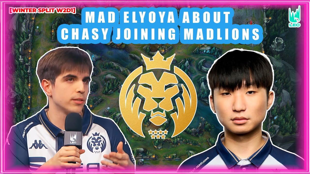MAD Elyoya About CHASY Joining MadLions