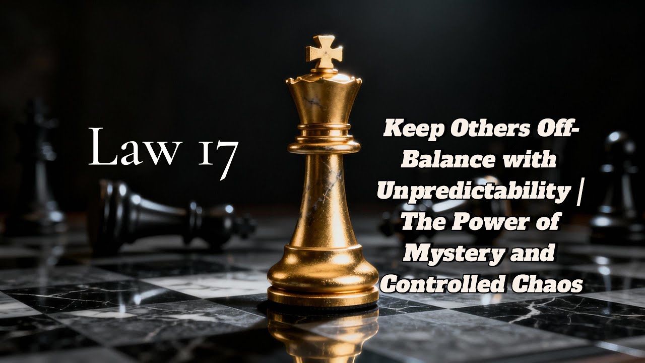 Law 17: Keep Others Off-Balance with Unpredictability | The Power of Mystery and Controlled Chaos