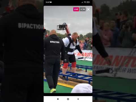 8 men pulled antonov 225 (live)
