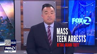 Juvenile Mass Retail Arrest