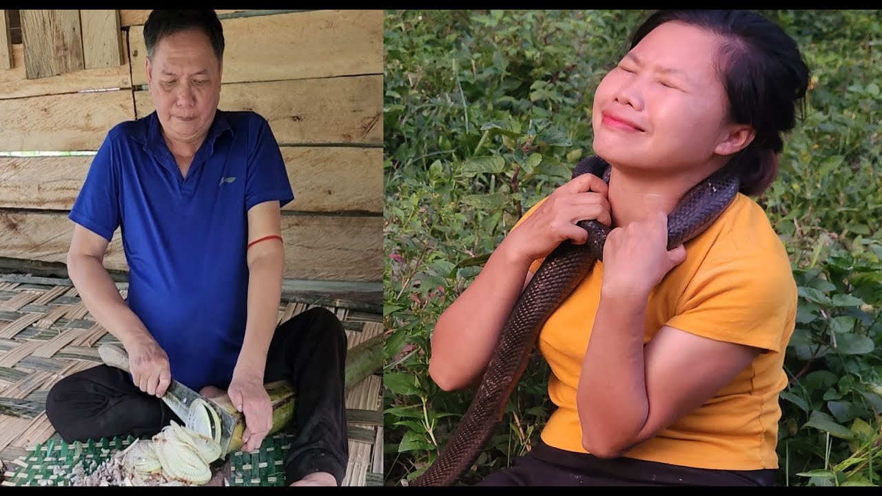 Afraid of his disabled father's worries, Ly Be did not talk about his fatigue and continued to try