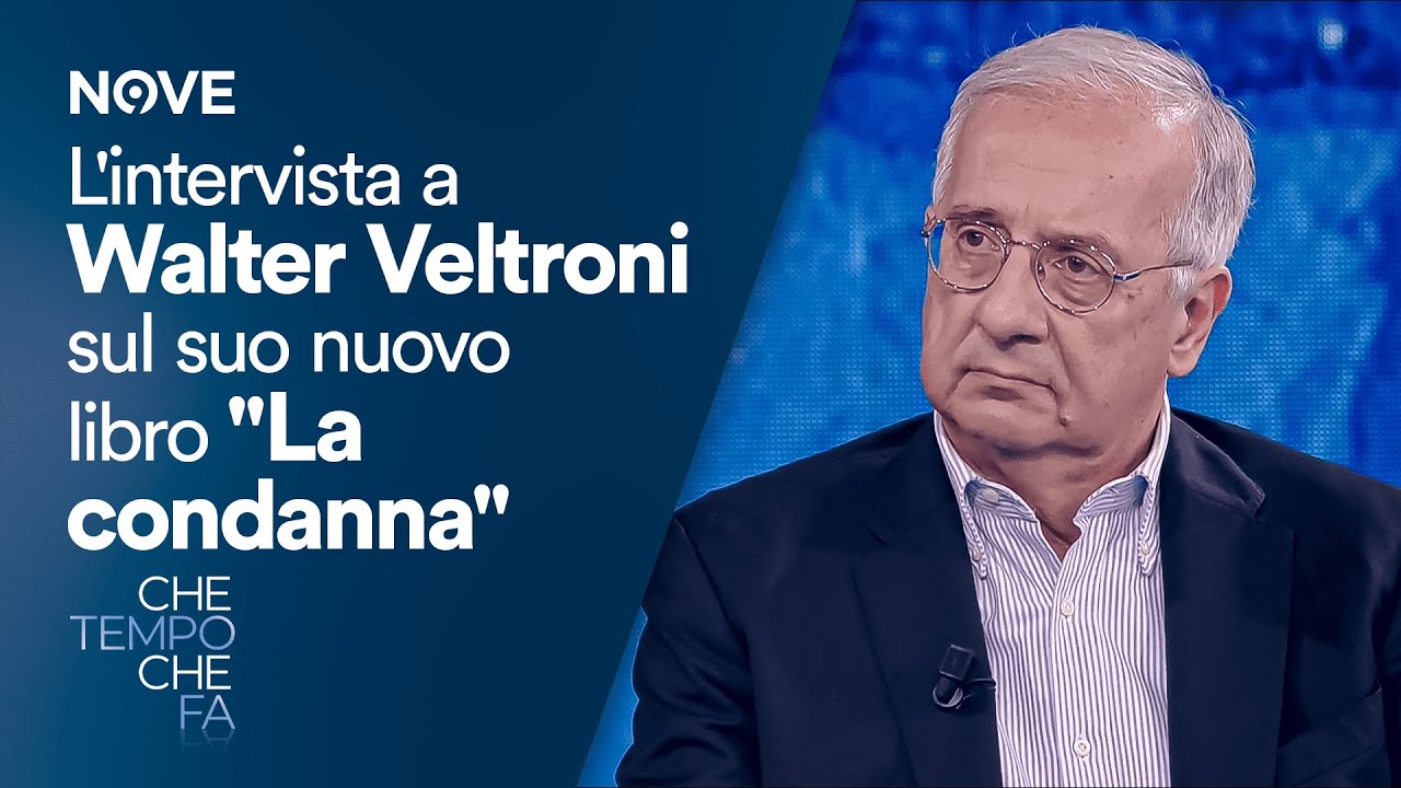 Che tempo che fa | L'intervista a Walter Veltroni sul suo nuovo libro 