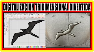 DIGITIZATION OF THREE-DIMENSIONAL EMBROIDERY VERY WELL EXPLAINED WITH WILCOM EMBROIDERY SOFTWARE screenshot 1