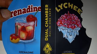 lemonade/cookies dual chamber grenadine n lychee review