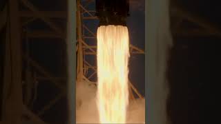 Falcon 9 NG-24 Slow Motion Launch — Insane Liftoff Detail 🚀🔥 #youtubeshorts  #spacex