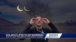 Solar eclipse scams: Watch out for fake “solar eclipse” glasses | Rossen Reports