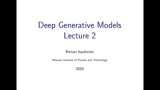 Lecture 2: Latent variable models, EM-algorithm, [DGM course, 2020], Roman Isachenko
