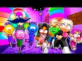 ROBLOX MR. GUMDROP CANDYSHOP OBBY WITH BOBBY, MASHA, ZOEY AND BOSS BABY