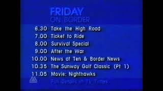 Border Lookaround - 21st July 1989