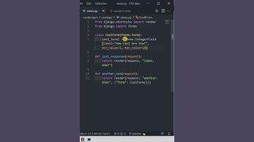 Django Forms - Python Web Development