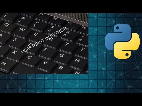 Read values from keyboard in Python