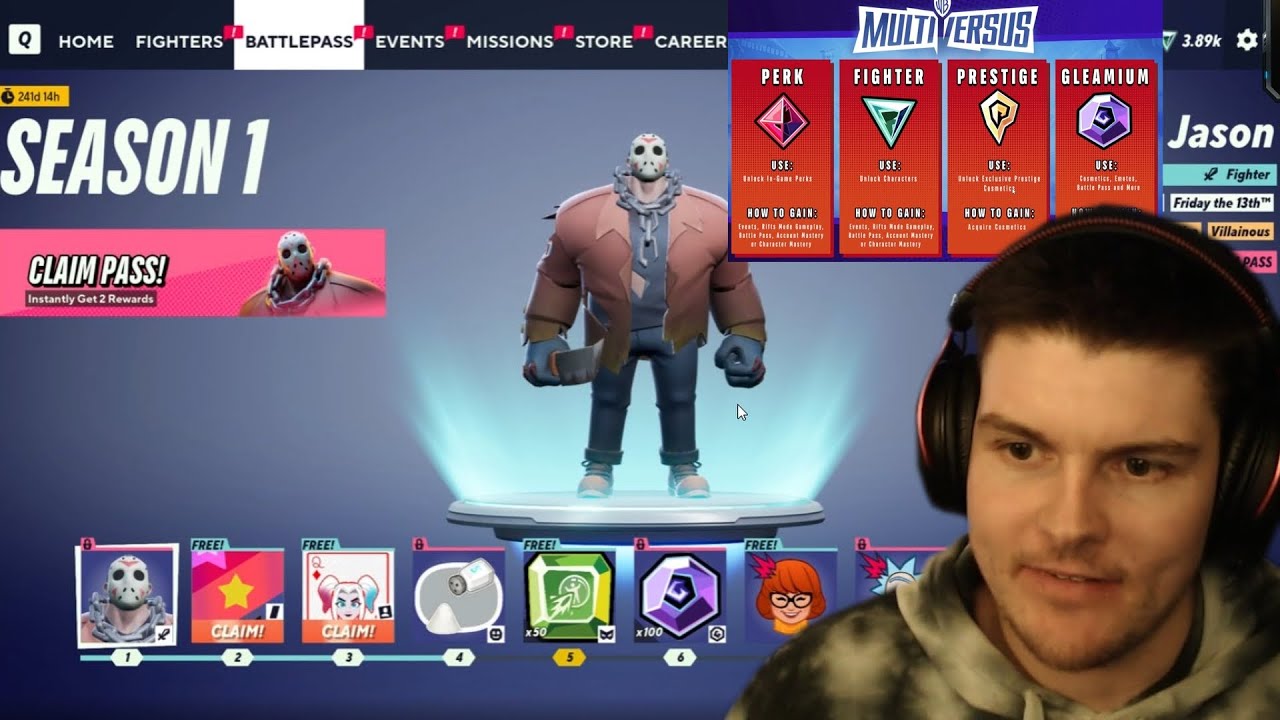 Battle Pass Update, New Currencies And Return Rewards | Multiversus