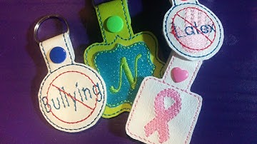 SHORT VERSION- Snap Tab Tutorial | In the Hoop Machine Embroidery | Dejah Vue Designs