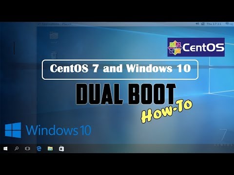 how to dual boot windows 10 and centos 7 step by step guide