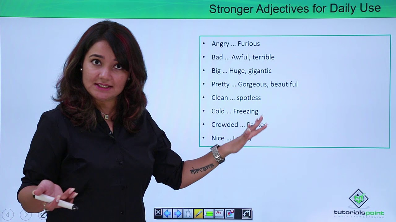 Stronger Adjectives for Daily Use