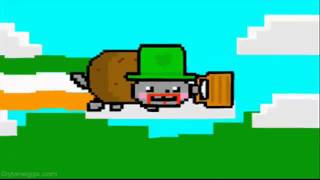 Video thumbnail of "Irish Nyan Cat 10 minutes"