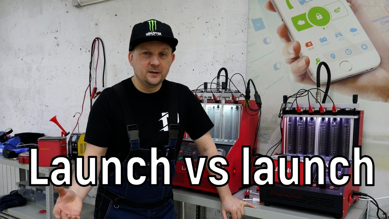 Стенды для проверки форсунок - Launch.