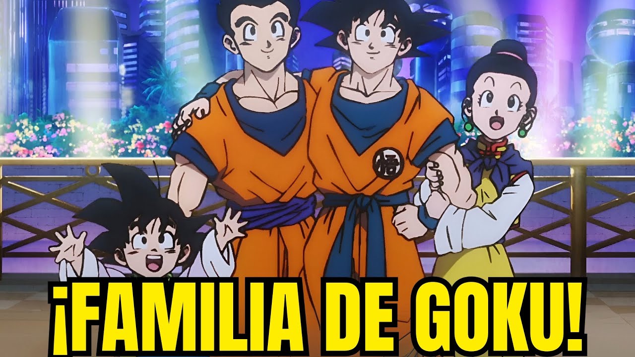 MOMENTOS EN LA FAMILIA DE GOKU