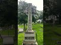 Beautiful Smith Celtic cross… with a airplane flying over head… like every time I film something 🤣