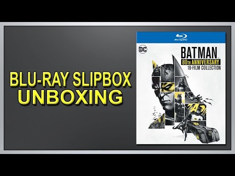 배트맨 : 80 주년 기념 18-Film Collection Blu-ray Slipbox Unboxing