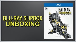 Batman: 80th Anniversary 18-Film Collection Blu-ray Slipbox Unboxing