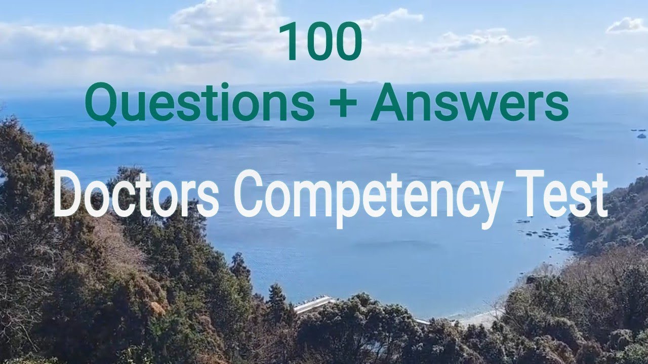 Competency Test Doctors 100 Q+A Doctors Competency Test. Neurology (Nervous System). - YouTube