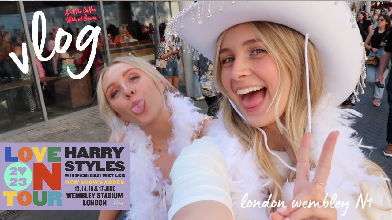 COME TO A HARRY STYLES  CONCERT WITH ME | VLOG | Visiting Wembley, Box Park & Boujee pre-show dinner