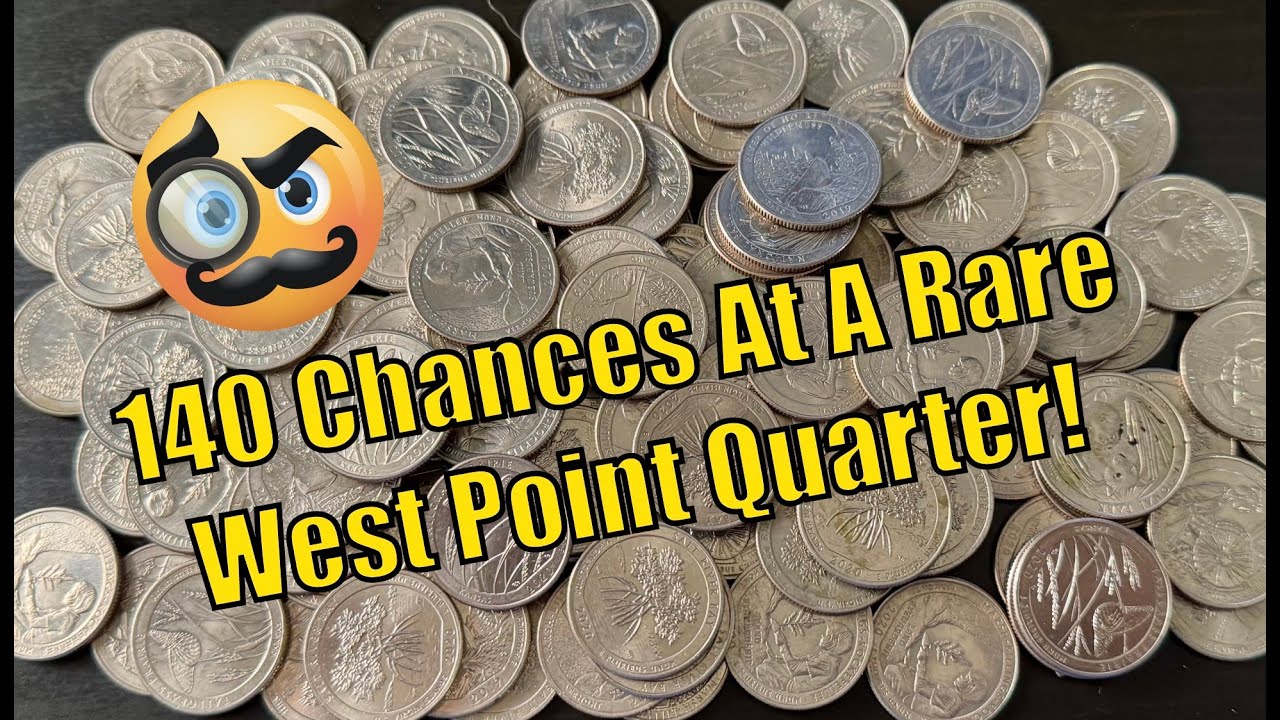 140 Chances At A Rare West Point Quarter! Box Hunt!