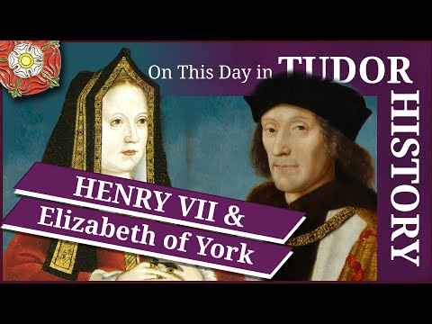 January 18 - Henry VII and Elizabeth of York get married