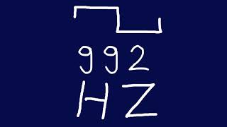 992 hz square