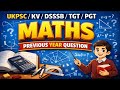 UKPSC Maths Lecturer PYQ class- 16| उत्तराखंड गणित प्रवक्ता Previous Year Questions with Solution |