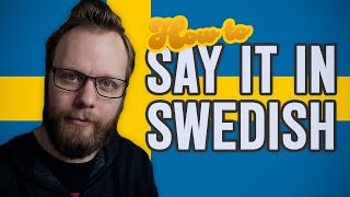Swedish Pronunciation Rules