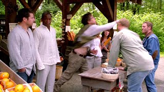 The Apple Stand Brawl Psych