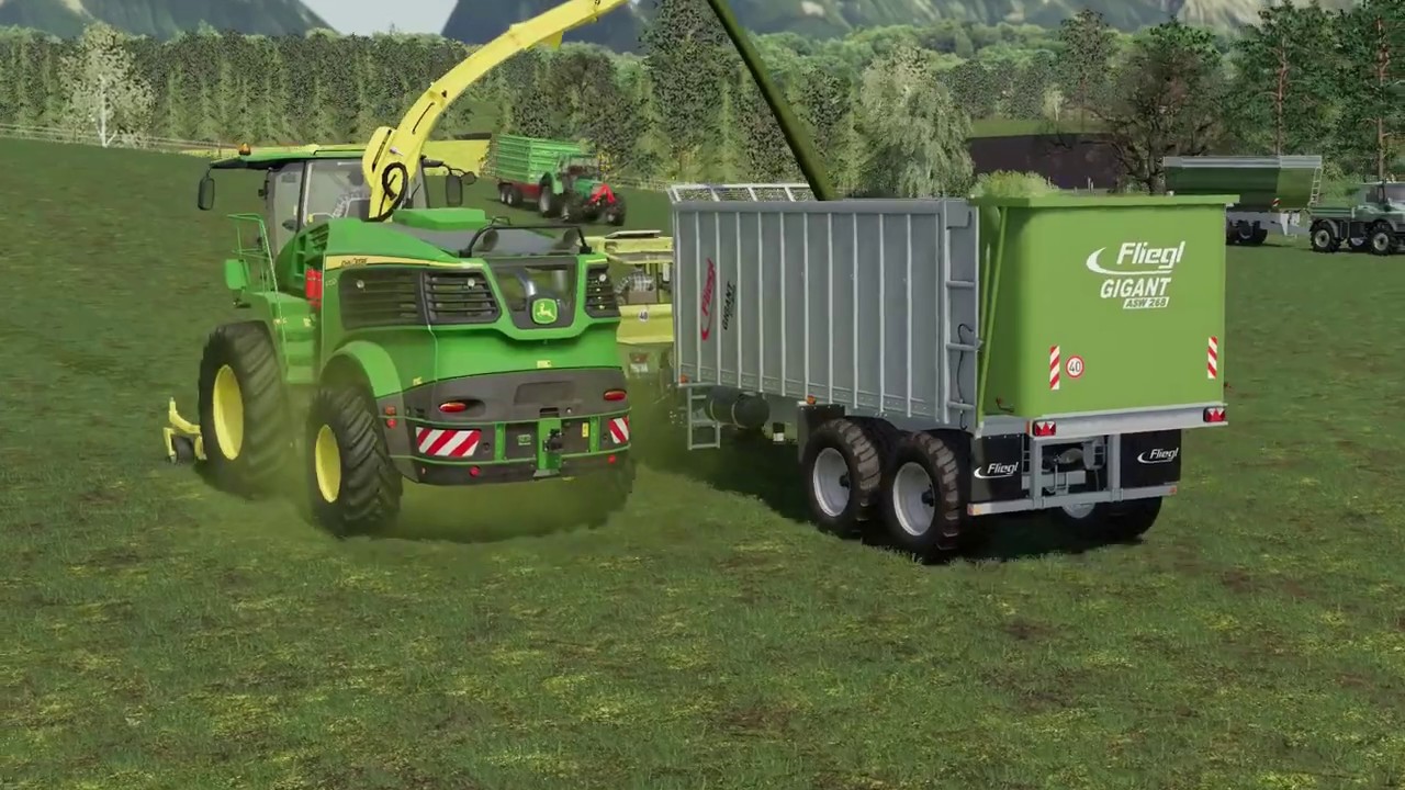 LS19 l Grasshäckseln in Bindlbach