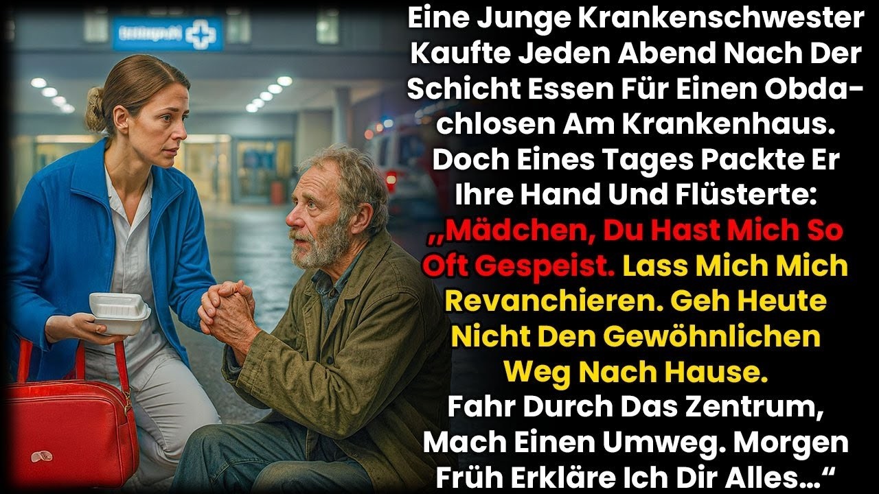 Geh Heute Nicht Den Üblichen Weg Nach Hause, Flüsterte Der Obdachlose, Den Sie 3 Monate Fütterte